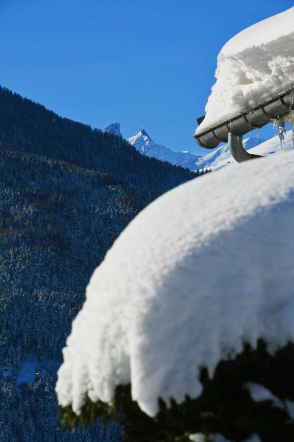 Logement Renove Avec Vue Panoramique La Saussaz Buitenkant foto